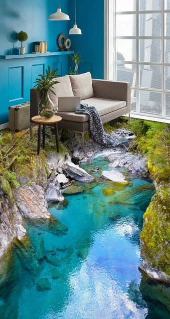 3D NATURAL LAKE 20184NA Floor WallPaper Murals Wallpaper Mural Print AJ ...