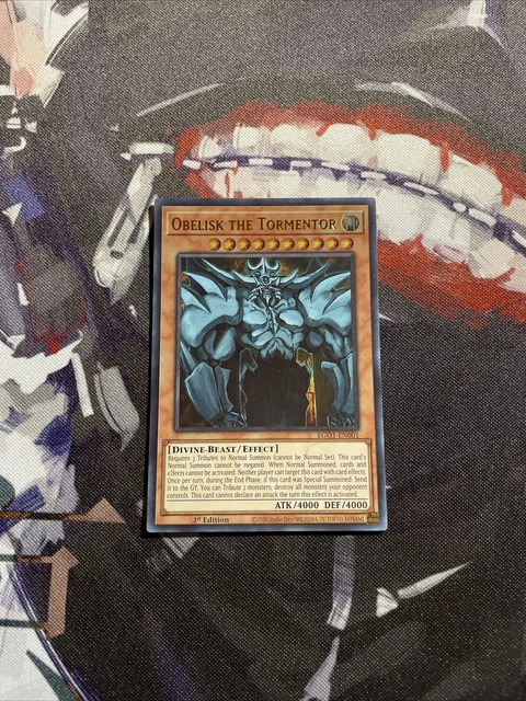 Obelisk the Tormentor 1st Edition Ultra Rare EGO1-EN001 Yu-Gi-Oh!