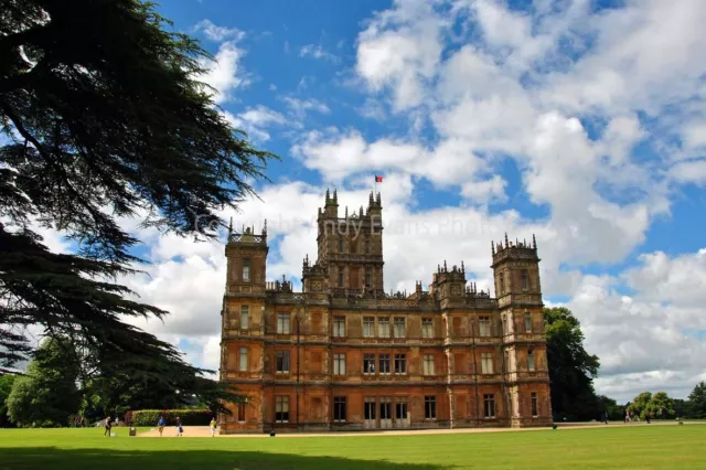 Highclere Castle home of Downton Abbey Hampshire UK photo picture poster print