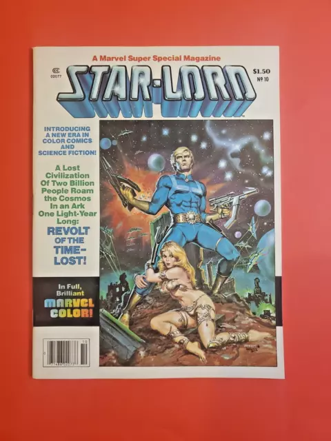 1979 Marvel Super Special Magazine #10 Starlord Star-Lord / High Grade Excellent