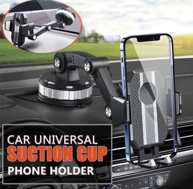 Mobile Phone Mount For Car Center Console Stack Super Adsorption Holder Stand UK