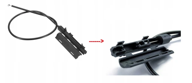 Câble De Déverrouillage Capot Pour Fiat Punto 188 (1999-2012) - Réf. 46524761, Neuf