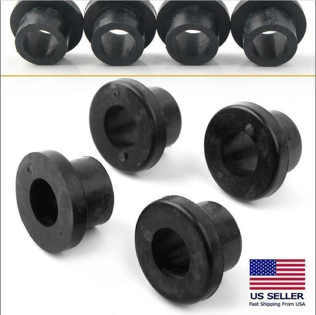 Rubber Handlebar Riser Bushings Fit Harley Touring Electra Street Glide US