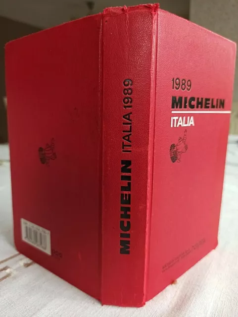 Guide MICHELIN rouge Italia 1989 : Bon état