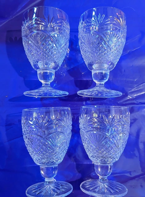 Set of 4 Waterford Crystal Clare Water Goblet 5.5" Set of 4 Waterford Crystal Clare Water Goblet 5.5"