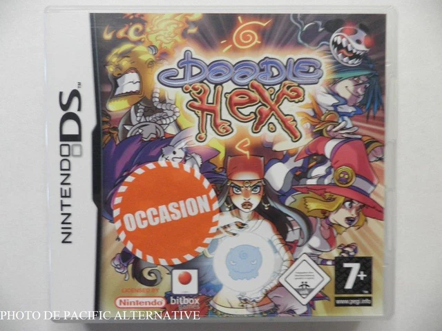 Jeu Nintendo DS Doodle Hex - Occasion Complet Avec Boîtier Et Notice - Bon état