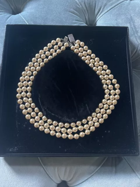 Jackie Kennedy Pearl Necklace By The Franklin Mint