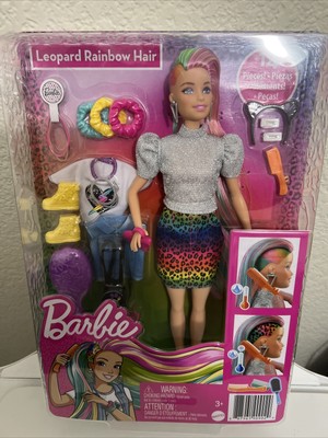 barbie leopard rainbow
