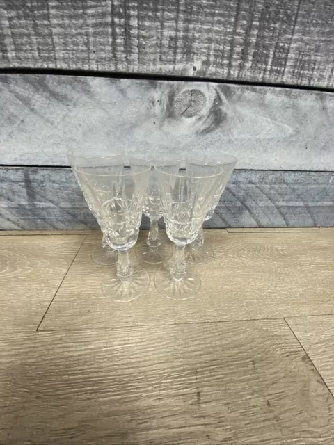 Waterford Crystal Kylemore Liqueur Cordial Shot Glasses  Set Of 5 Vintage