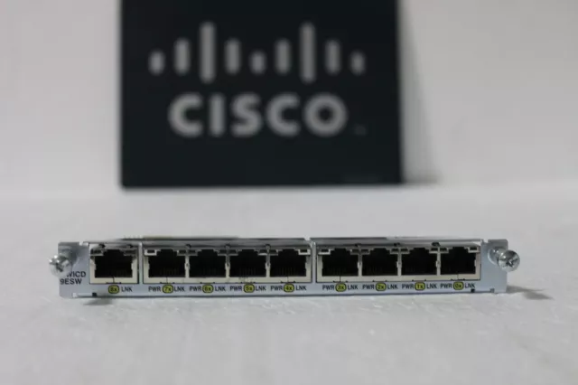 Cisco HWIC-D-9ESW 9-Port Switch Network Card