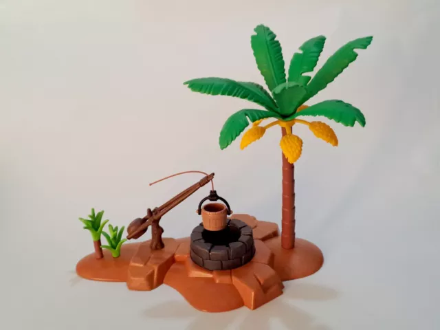 PLAYMOBIL. Accesorios. Custom. Figuras. Belen. Navidad. Diorama. Oasis