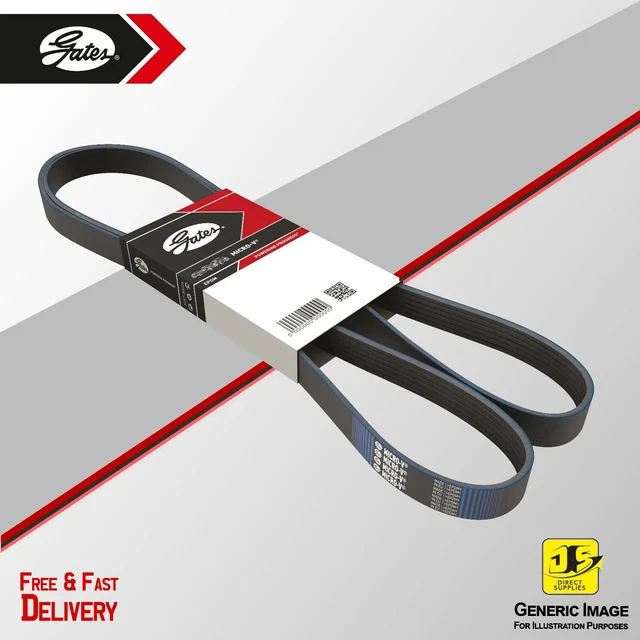 GATES 7PK1818 Courroie Poly-V noir