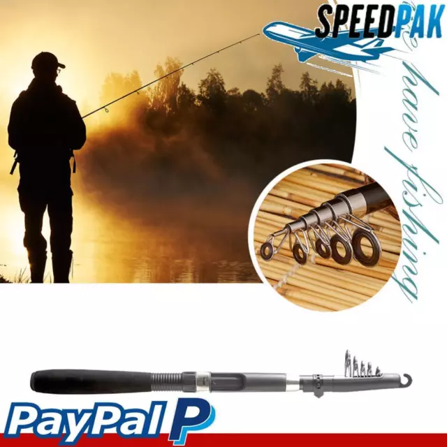 FIBERGLASS FISHING ROD Accessories Lightweight Sea Pole for Ocean Lake  Reservoir $17.92 - PicClick AU
