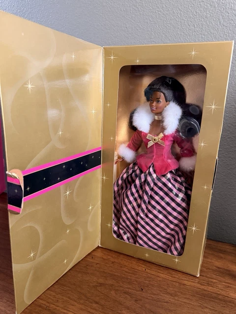 Avon 1996 Barbie Winter Rhapsody, Brunette Special Edition, 2nd in a