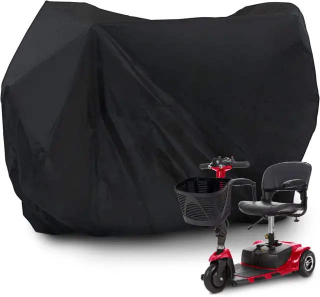 Vive Mobility Heavy Duty Scooter Cover - Powered Wheelchair Protector from Rain,