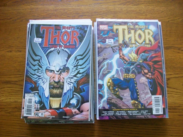 The Mighty Thor (1998 series) comic lot (27 issues) 45-71 complete NM