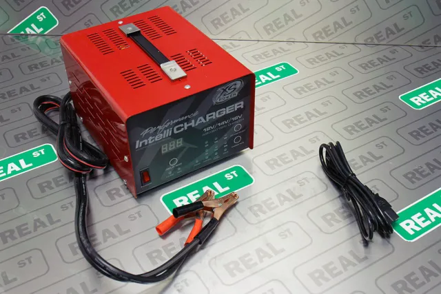 XS Power 12V 14V 16V AGM Gel Battery IntelliCharger 5A 15A 25A 110v / 220v 1005E