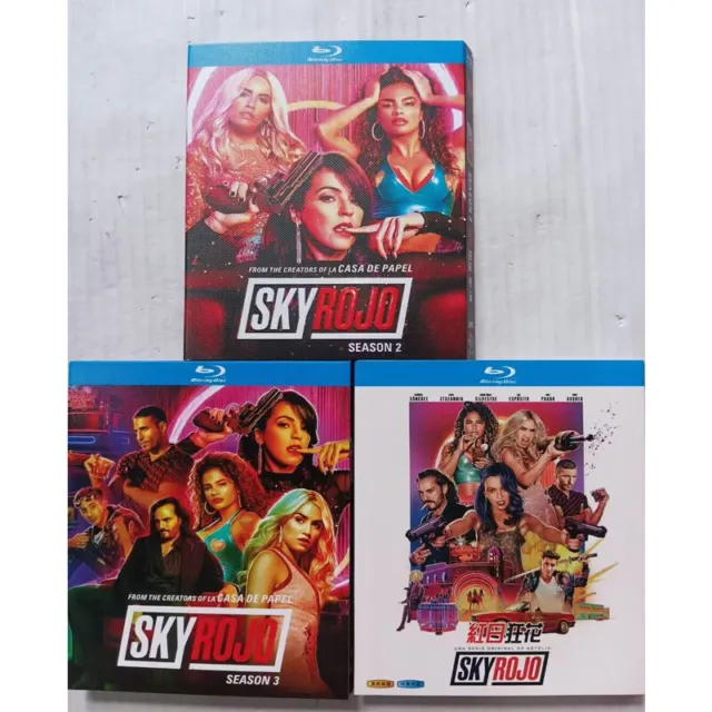 Sky Rojo：2021 The Complete Season 1-3 TV Series 5 Disc All Region Blu-ray BD