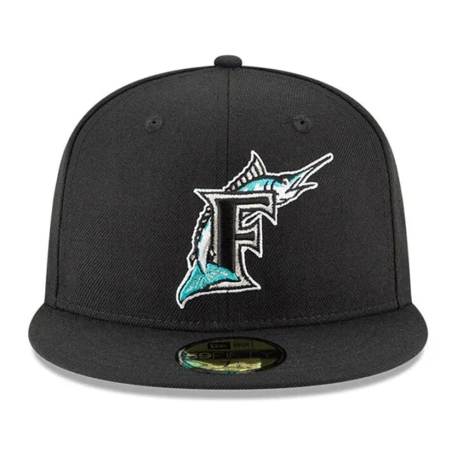 Miami Marlins New Era 25th Anniversary Authentic On-Field 59FIFTY Fitted Hat