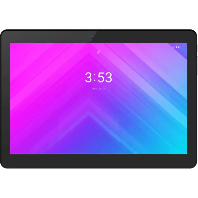 JVC 10.1" Tablet Android Powered 4G + WIFI Mobile Internet Dual Sim Black