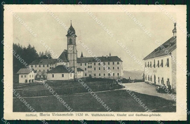 Bolzano Nova Ponente Santuario di Pietralba Franzl 334/2 cartolina RB9240