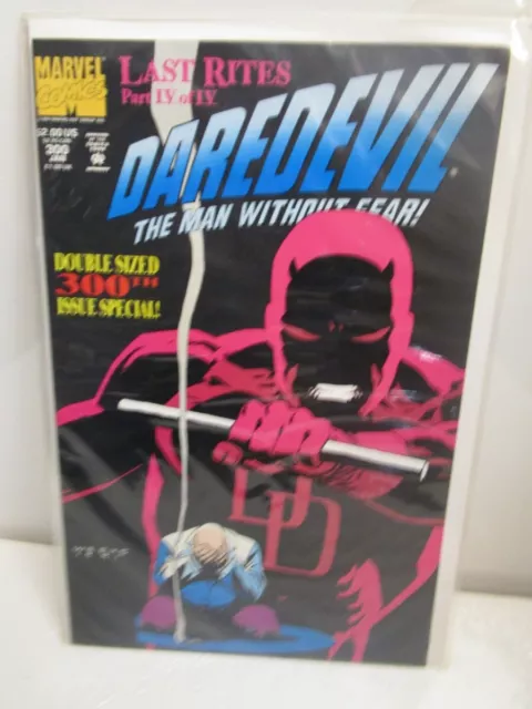 Daredevil #300 Jan. 1992 Marvel Comics. Last Rites: Part IV BAGGED BOARDED
