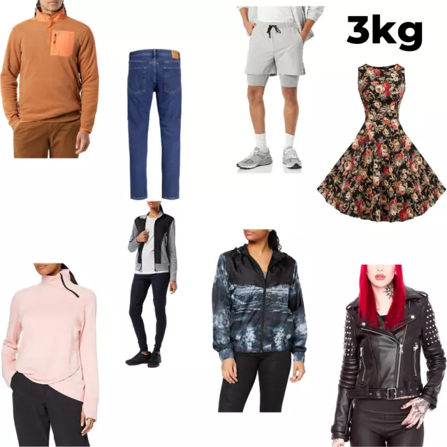 3KG Wholesale Clothing Amazon Liquidation Pallet New Clothes Returns