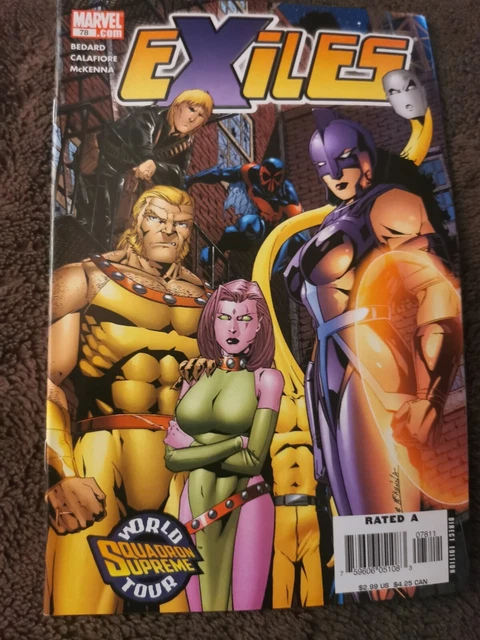 Exiles # 78 NM Marvel Multiverse   Spiderman 2099 UK  Combined P&P Discounts !