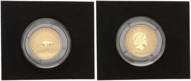 15 Dólar Oro 2008 Canguro 1/10 Onza - Australia Nugget Stgl. 104005