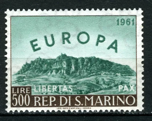 SAN MARINO 1961 EUROPA Mi.# 700 PERFECT MINT FULL ORIGINAL GUM NEVER HINGED