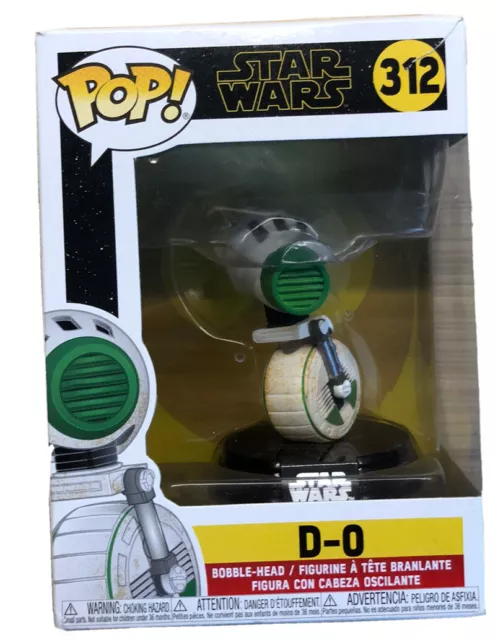 Figurine  FUNKO POP - Star Wars - Rise of Skywalker - D-O - Neuf - Boîte