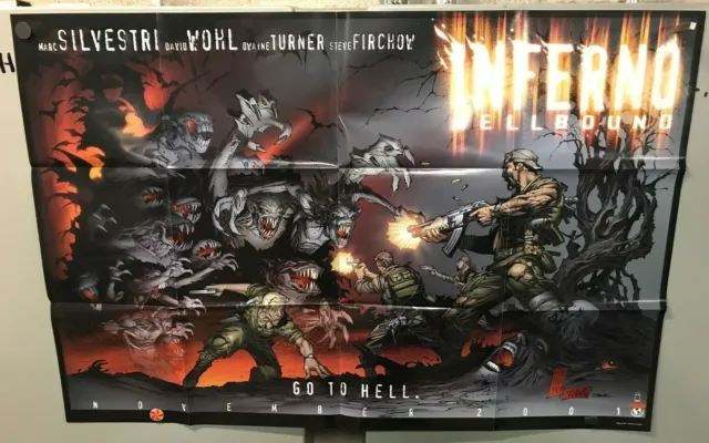 INFERNO HELLBOUND PROMO POSTER IMAGE TOP COW 2001 Marc Silvestri & Billy Tan art