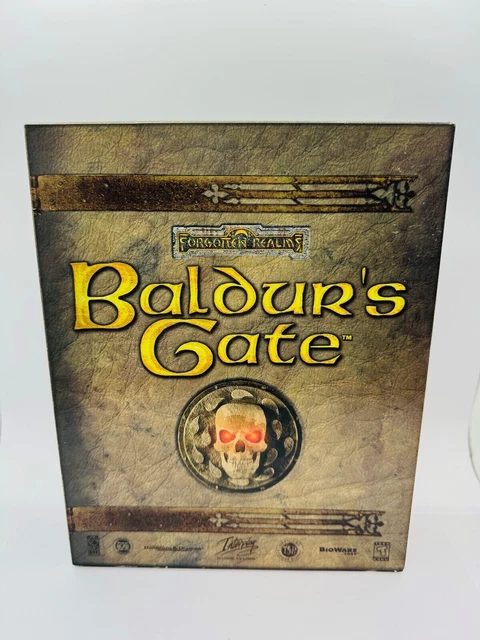 Baldur's Gate 1 forgotten realmsPC big box boite carton FR