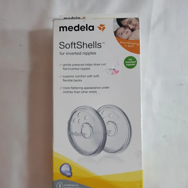 SoftShells Breast Shell Soothers for Inverted Nipples or Sore Nipples