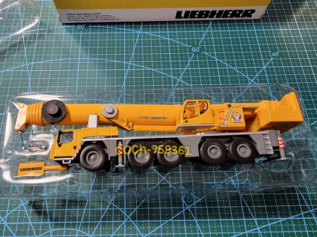TONKIN REPLICAS 1/87 Scale Liebherr LTM 1250-5.1 Mobilkran