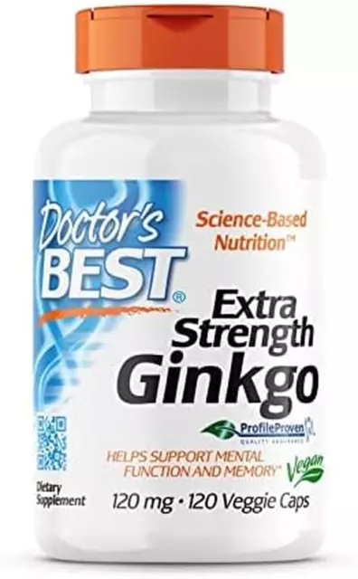 Doctor'S Best, Extra Strength Ginkgo (Ginkgo Extra-Fort), 100Mg, 120 Capsules Vé 2