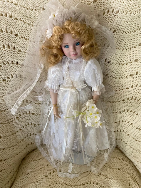 Heritage Mint Ltd Collection Porcelain Doll | Bride | Limited Edition