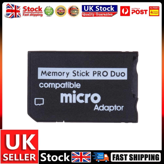 TF To MS Card Memory Card Adapter Plug and Play Memory Stick Adapter for Pro Duo