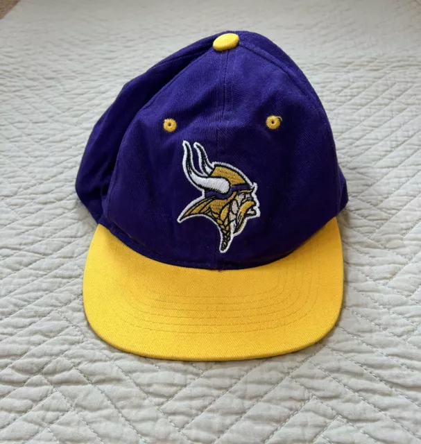 NFL Minnesota Vikings Youth Baseball Cap Hat  Adjustable Hook & Loop