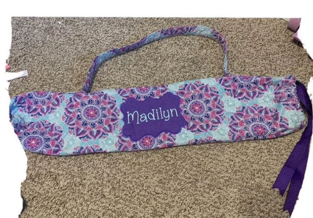 Madilyn Monogrammed Baton Bag
