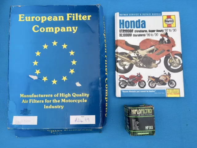 Honda Vtr 1000 Firestorm Varadero Service Bundle