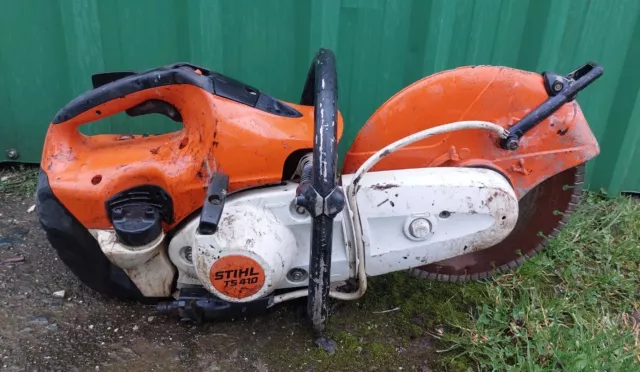 Stihl TS410 Petrol Disc Cutter Stihl Saw. Starts And Runs Well. Please Read 2021