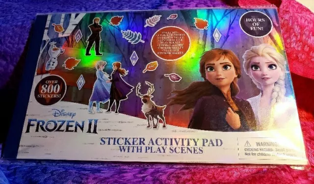 Disney Frozen 2 Sticker Activity Pad with Play Scenes