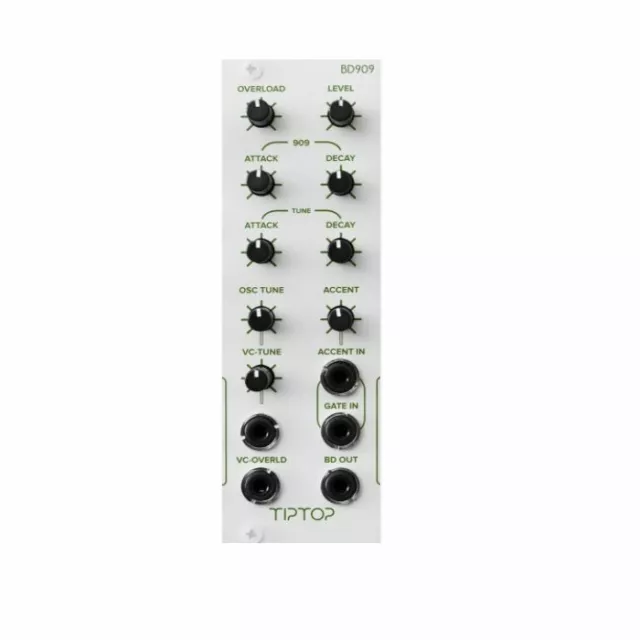 Tiptop Audio BD909 Analogue Bass Drum Generator Module