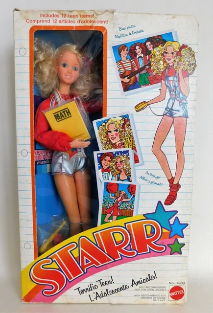BARBIE STARR TEEN Doll de 1979 avec sa tenue d'origine EUR 49,00