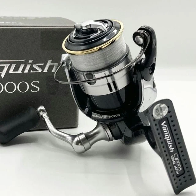 SHIMANO VANQUISH C2000S Spinning Reel 12 Silver Light SHIMANO VANQUISH C2000S Spinning Reel 12 Silver Light