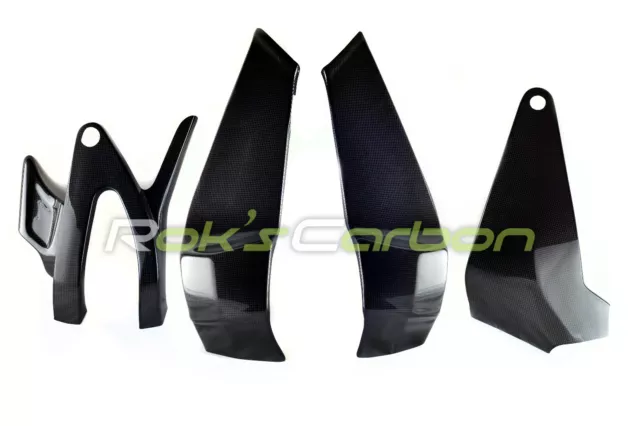 Carbon covers set ( frame + swingarm covers ) Buell XB9R/S, XB12R/S
