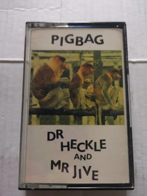 Pigbag - Dr Heckle And Mr Jive -  Rare Cassette Tape - New wave Punk Funk