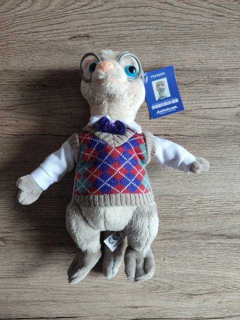 Peluche François Doudou Très Bon État Les Furets.com 24 Cm Environ neuve
