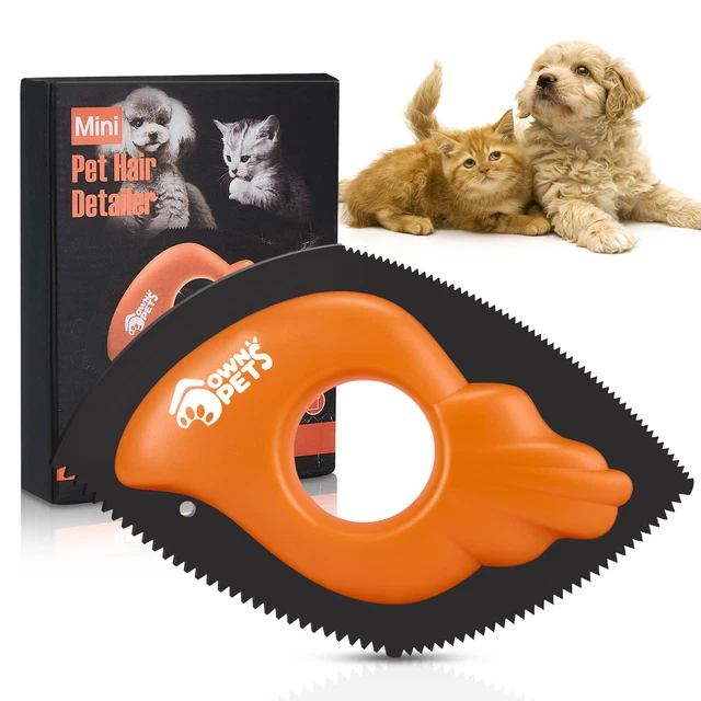 Ownpets Pet Hair Detailer Clean Brush Dog Cat Lint Remover for Furniture Sofa